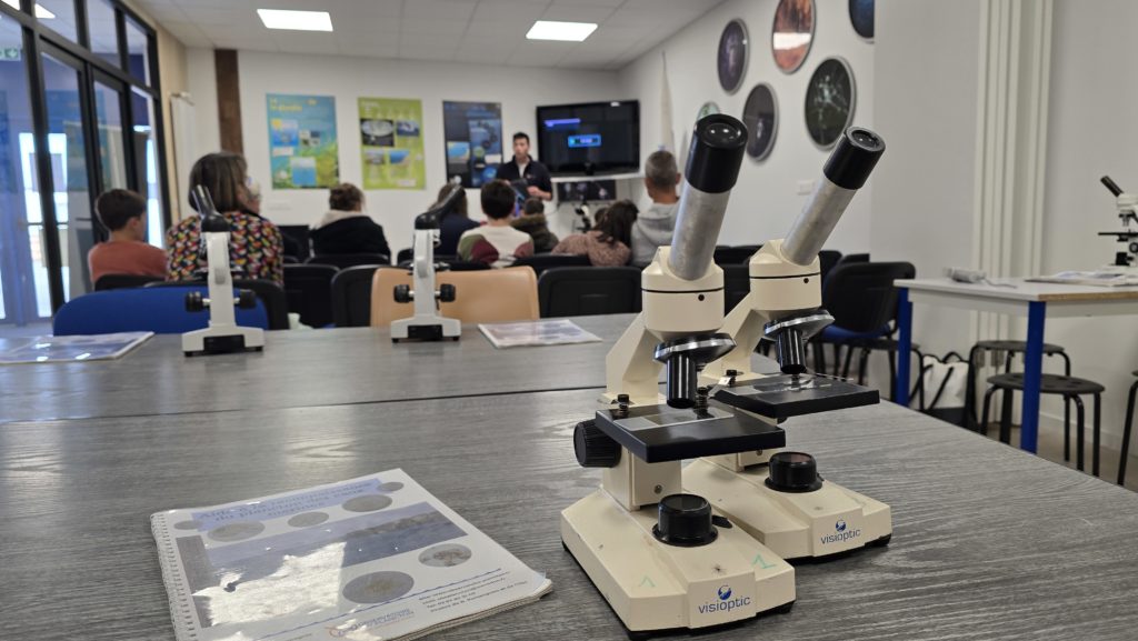 Photo activité séminaire Observatoire du Plancton